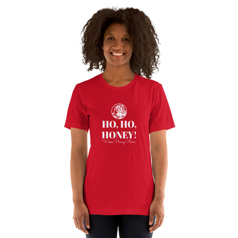 Ho, Ho, Honey Soft Fit Unisex T-shirt - Apparel & Accessories - Only $24! Order now at Weeks Honey Farm Fast shipping and excellent customer service.