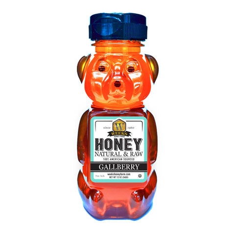 Our Best All-Natural Pure Raw Gallberry Honey - Honey - Only $7.99! Order now at Weeks Honey Farm Fast shipping and excellent customer service.