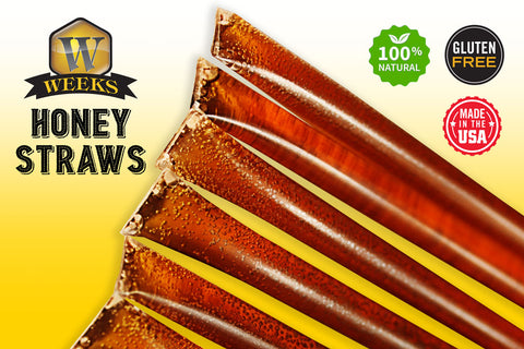 Orange Blossom Honey Straws; 150 Count - Honey - Only $44.99! Order now at Weeks Honey Farm Fast shipping and excellent customer service.