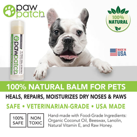 PawPatch™ 100% Natural Moisturizer for Pets; Travel Tube (.15oz) - Animals & Pet Supplies - Only $5.99! Order now at Weeks Honey Farm Fast shipping and excellent customer service.