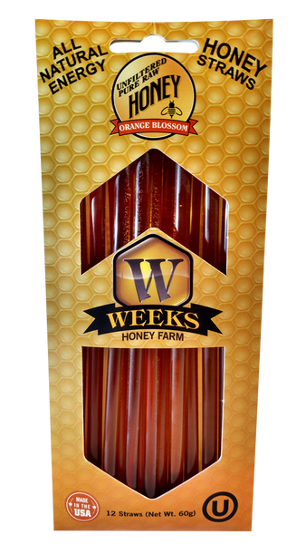 Honey Straws 12 Pack Meadowfoam Honey Straws 12 Pack