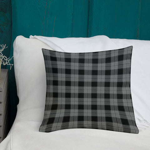 Serene Honey Bee with Tartan | Premium Pillow - Home & Garden - Only $25! Order now at Weeks Honey Farm Fast shipping and excellent customer service.