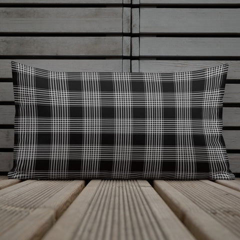 Serene Honey Bee with Tartan | Premium Pillow - Home & Garden - Only $25! Order now at Weeks Honey Farm Fast shipping and excellent customer service.