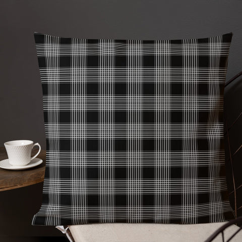 Serene Honey Bee with Tartan | Premium Pillow - Home & Garden - Only $25! Order now at Weeks Honey Farm Fast shipping and excellent customer service.